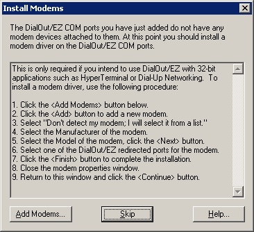 DialOutEZ_InstallModems